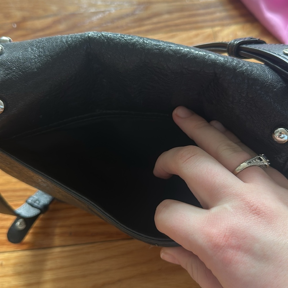 Rebecca Minkoff Unlined Saddle Bag black - Picture 8 of 12